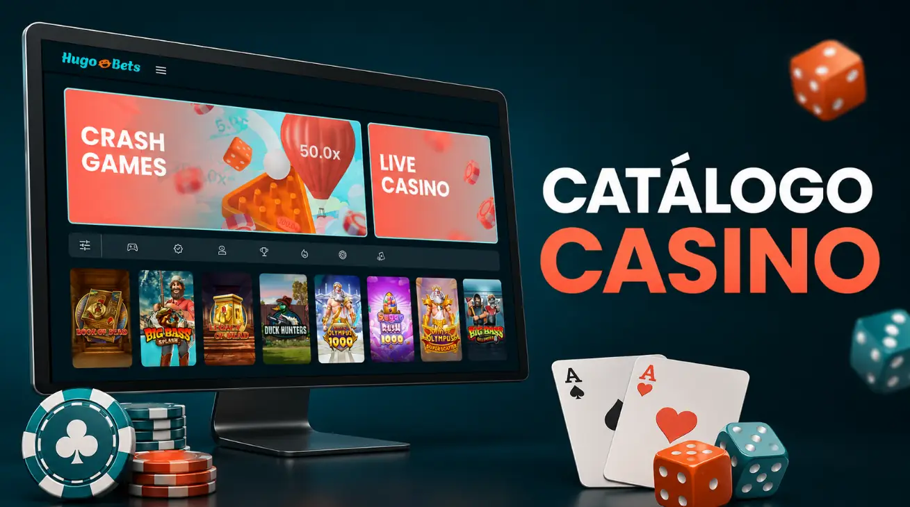 Catálogo de Hugo Bets Casino para Distintos Tipos de Jugador